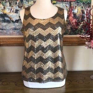 CWC SEQUINED TANK